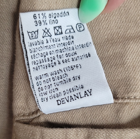 Lacoste Linen Blend Blazer - Picture 9 of 13